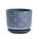 Flower pot "Hypyur" gray, 1.73 liters