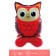 Foil ball 15 "owl", on a stand, under the air