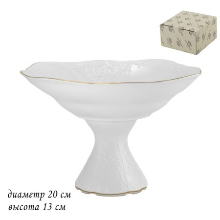 Confepture on the leg of Lenardi Maria Gold, D = 20 cm