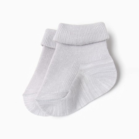 Набор детских носков Крошка Я BASIC LINE, 3 пары, р. 12-14 см, серый-1