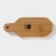 Porcelain set for spices on the Bellatenero bamboo stand, 3 objects: Solonka 90 ml, pistor 90 ml, stand, white color