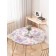 Great tablecloth “Tender butterflies”, round, oxford, elastic band, size 120x120 cm, diameter 75-100 cm