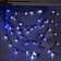 Garland “thread” 10 m with nozzles “balls 2.5 cm”, IP44, dark thread, 100 LED, glow of white and blue, blinking, 220 V