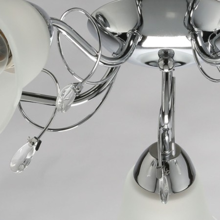 Monica chandelier, size 64x17.5x64 cm, 200W 5XE14 IP 20-6
