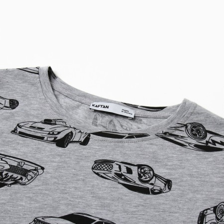 Pajama men's (T-shirt and shorts) KAFTAN CARS, RR 52-6