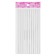 Colored pencil for different surfaces (glass, fabric, metal, plastic, rubber) white
