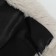 Fur mattress, long pile, 51 x 35 x 2 cm, beige