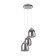 Suspended lamp Freya Fr5375PL-03CH2 ASTERY, 370x370x900 mm, E27, 3x60W, color chromium