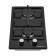 Honing panel Homsair Hge323GCBK, gas, 2 burners, black