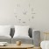 Walls Wall Interior, 3D "Emin", sticker, large, D-50 cm, numbers 7.5 x 5 cm