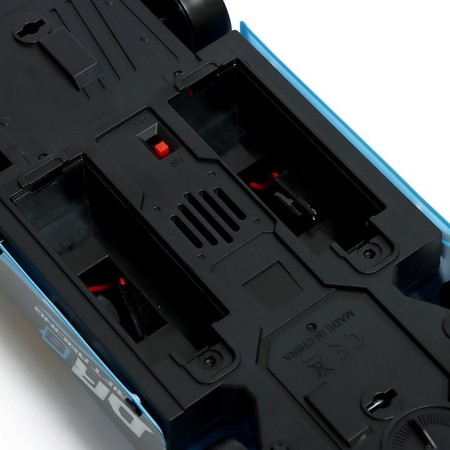 The drift machine, radio control, with interchangeable wheels, with a battery, blue-3