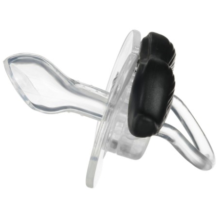 Silicone orthodontic dummy "Bear", from 0 months, with a cap-3