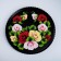 Set for juice with a tray "Zhostovo" Art painting, 6 glasses 1250/200 ml