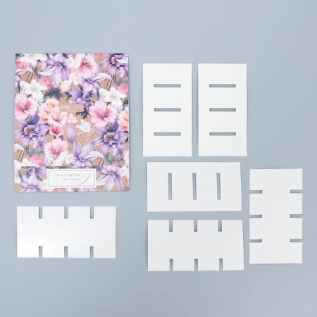 Box for sweets, confectionery packaging, 16 cells, “most tender” 17.7 x 17.7 x 3.8 cm-7