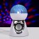 Light device "Ball on the stand" 10 cm, speaker, glow RGB, 220 V