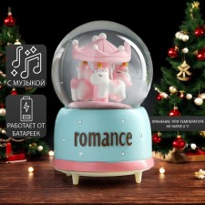 Souvenir Polystone Water Ball Music 
