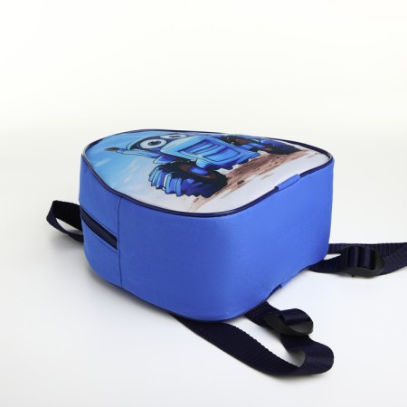 Children's backpack on a zipper, "chosen", blue color-3