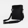 Male bag over the shoulder, Textura, artificial leather, black color