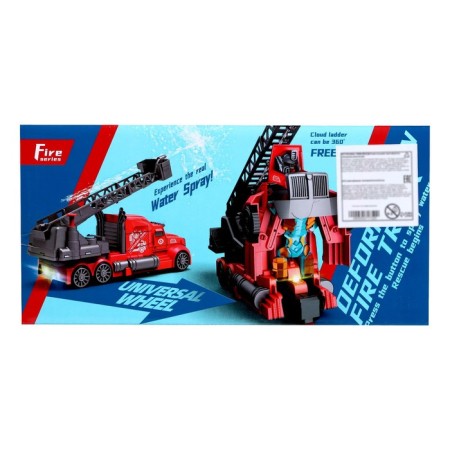 The firefighting robot, transforms, shoots with water, light and sound effects-10