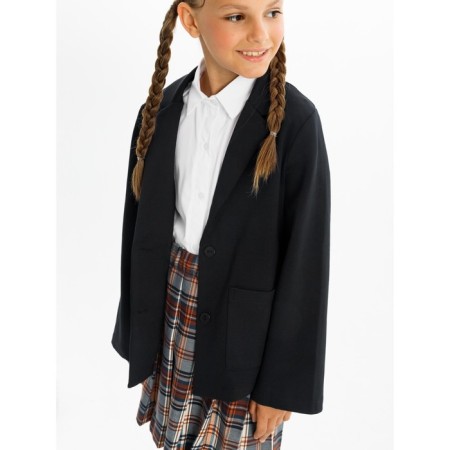 AMAROBABY StUDY LASS jacket for girls, height 140 cm, black color-14