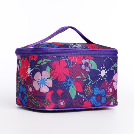 Lightning cosmetic bag, lilac color
