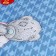 The bedspread is twilled bilateral, size 160x200 cm, blue color