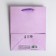 Gift Package Laminated, packaging, "Lilac", S 12 x 15 x 5.5 cm
