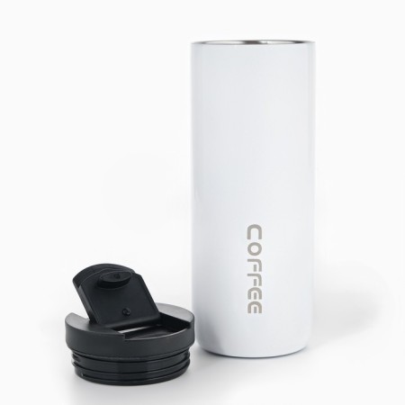 Thermal circle, 500 ml, Coffee, retains heat 8 hours, white-1