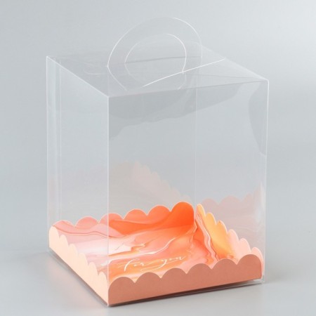 Confectionery box, chest, packaging, “delicious stories”, 14 x 14 x 18 cm-1