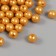 A set of beads "Pearls" d 12 mm, 250 gr, dark beige
