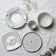 Ceramic "Swallow" mug, 300 ml, white color
