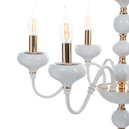 Causte "Florence" 6he14 40W white-gold 60x60x78 cm-6