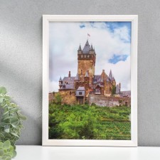Photo frame 21x30 cm (7n92) White (plastic screen)