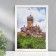 Photo frame 21x30 cm (7n92) White (plastic screen)