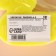 Children's washcloth for a duck, yellow, new year