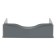 Paper tray Horizontal Istanm Tropic, Gray