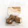 Hair gum "Choose happiness", beige, d = 10 cm