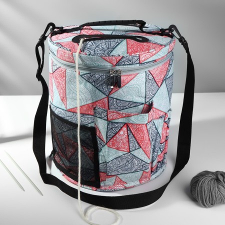 Flower bag "Flowers", with handles/pockets, d = 28 × 32 cm, color colorful color-2