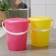 Food bucket with a lid "Euro", 8 liters, particularly resistant, mix color