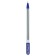 Gel pen Cello "My Gel" Knot 0.5mm, blue ink, soft letter, matte transparent case