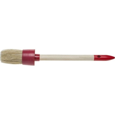 Round brush Stayer Universal 0141-55, natural bristles, wooden pen, 55 mm-1