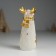 Souvenir Polystone "A deer from a burlap in a scarf" 6.5x5x11.5 cm