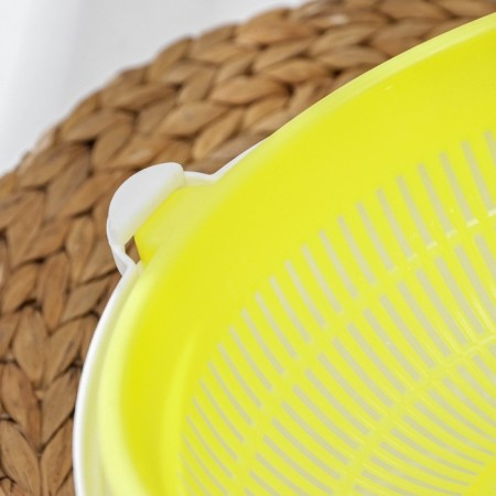 A colander with a pallet, d = 25 cm, plastic, color mix-2