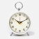 Alarm clock "Snow", with backlight, D-11 cm, battery 2 aa