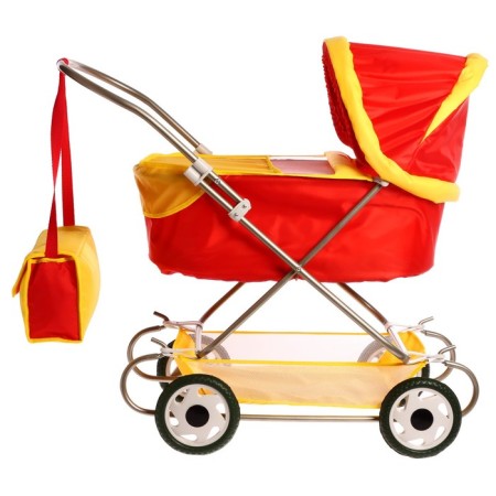 Puppet stroller No. 6, red/yellow color-1