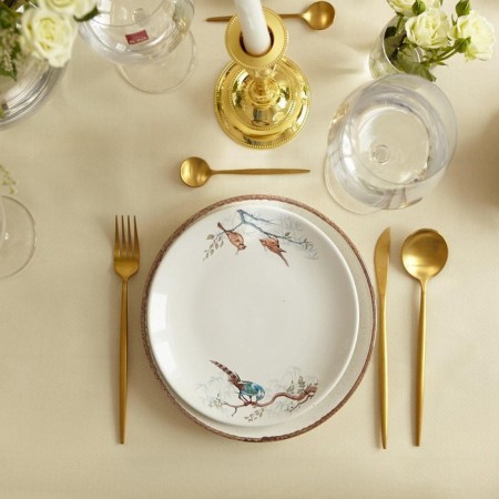 COZY 150*250 +/- 3cm tablecloth tablecloth, central milk, pl. 192 g/m2, hl with VGMO-8