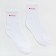 Women's socks minku "hearts", white color, size 38-39 (25 cm)