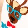 Bath cap with applique "Hipster Artem"