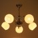 Chandelier 20006/5 5he27 40W chrome 47x47x40cm