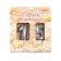 Candle in the cake jubilee "line" (set 2 in 1), number 15 /51, silver metallic, 6.5 cm